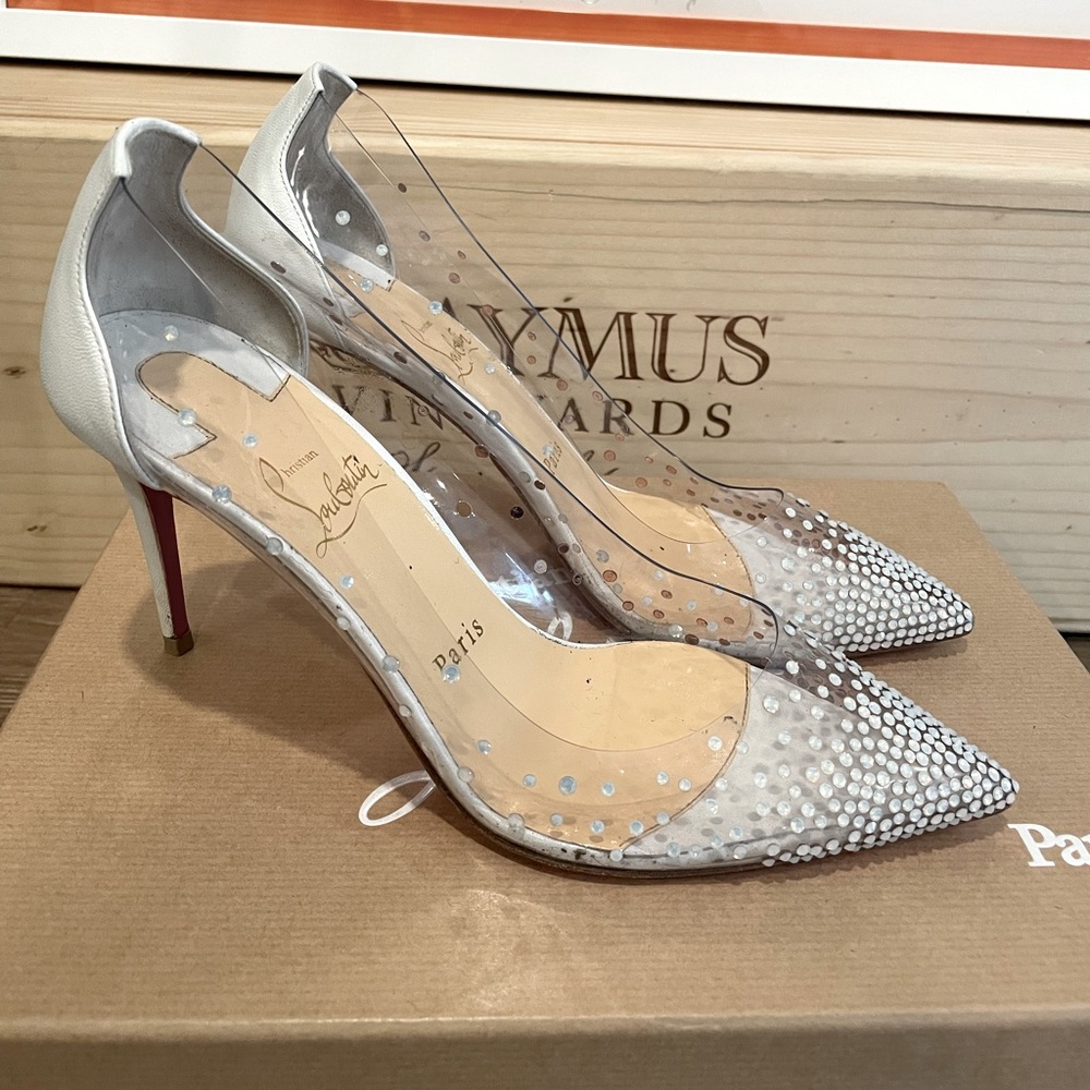 Christian Louboutin Degrastrass PVC 37